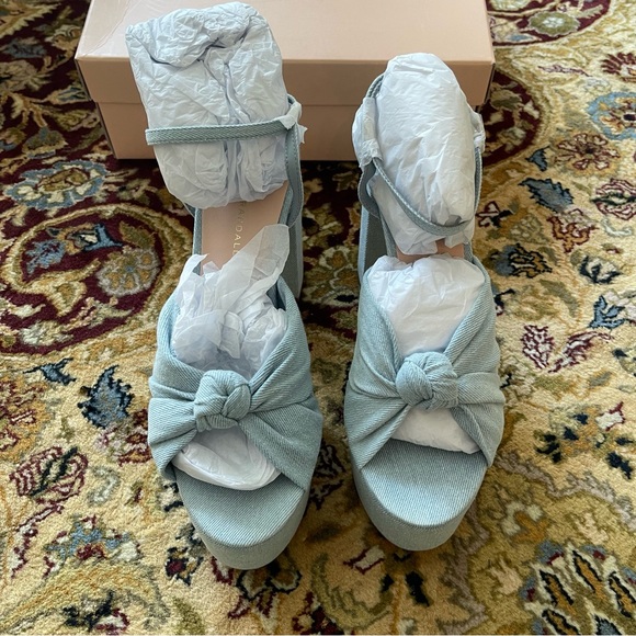 Loeffler Randall Knot Platform Heels - Picture 10 of 13